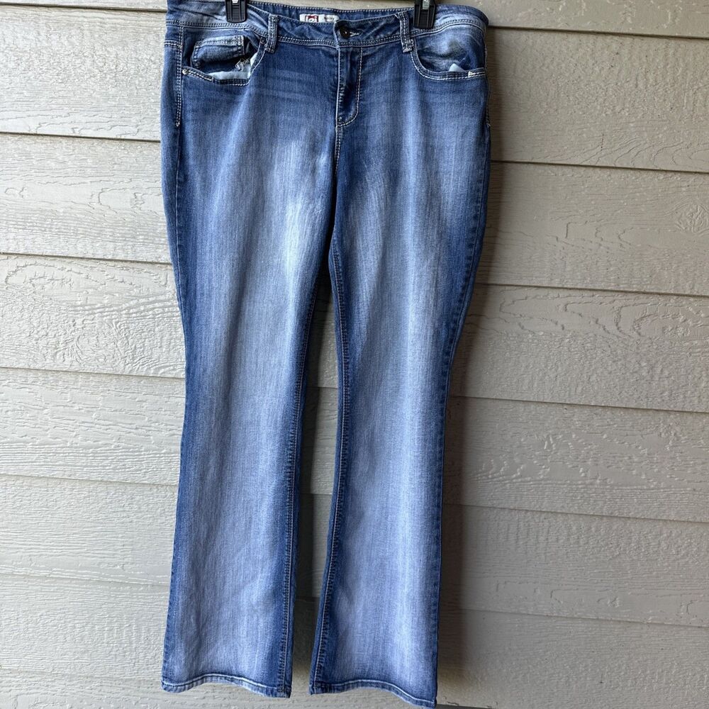 LEI Ashley Low Rise Slim Bootcut Jeans Regular Juniors 15 Y2K